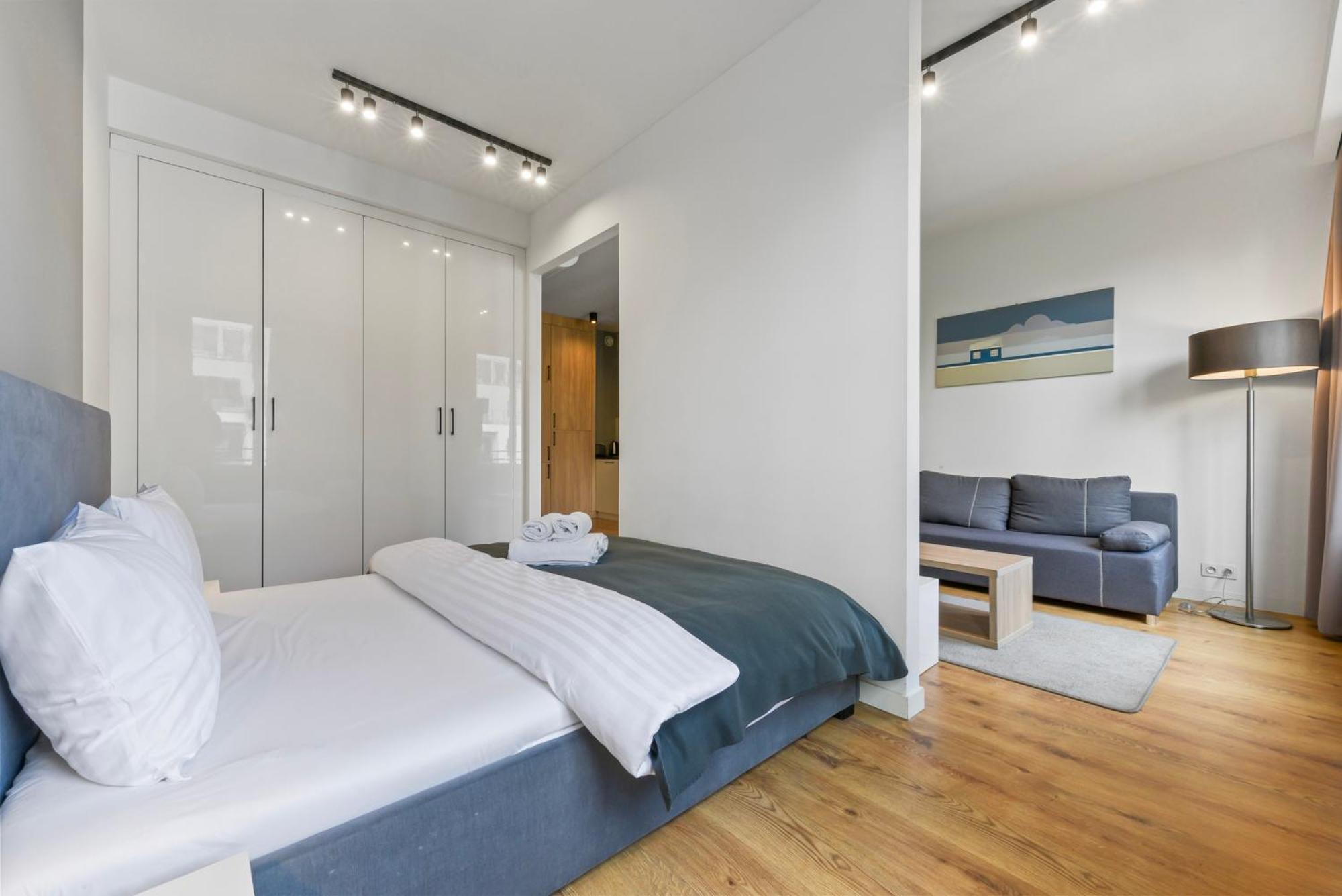 Rentplanet - Apartament Slawinska วอร์ซอ ภายนอก รูปภาพ
